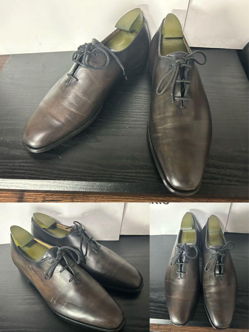 美品 Berluti アレッサンドロ Dmesure レースアップシューズ 7