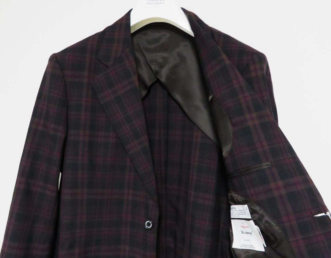 ジャケット・アウター DAIRIKU School Check Tailored Jacket L