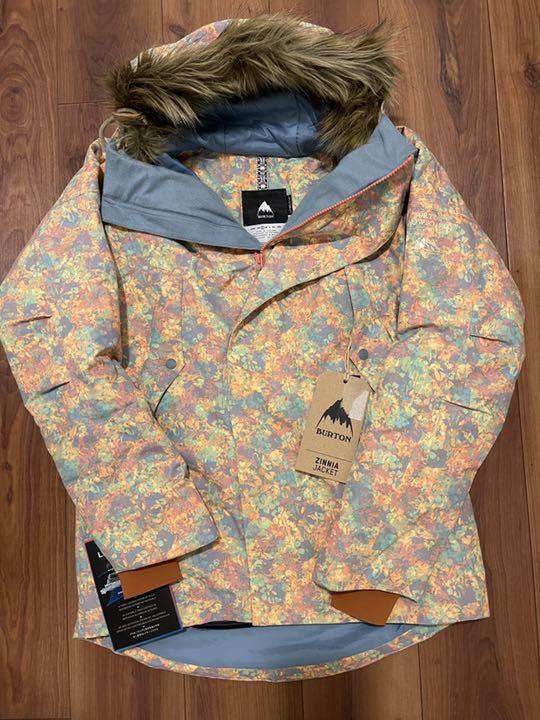 BURTON スノボウェア 未使用品 マルチカラーフラワー　S