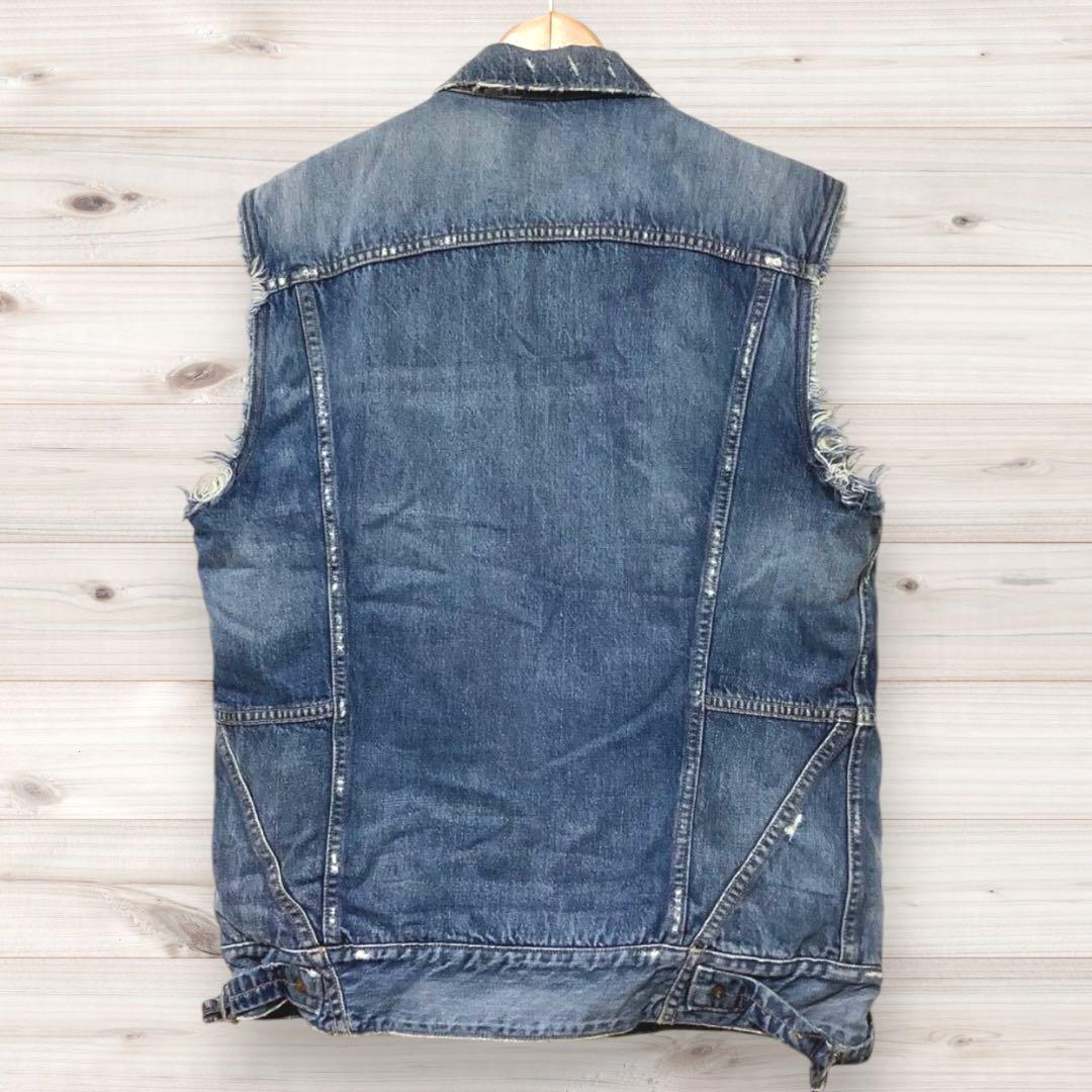 USA製　LEVI'S Robert Geller denim VEST XL