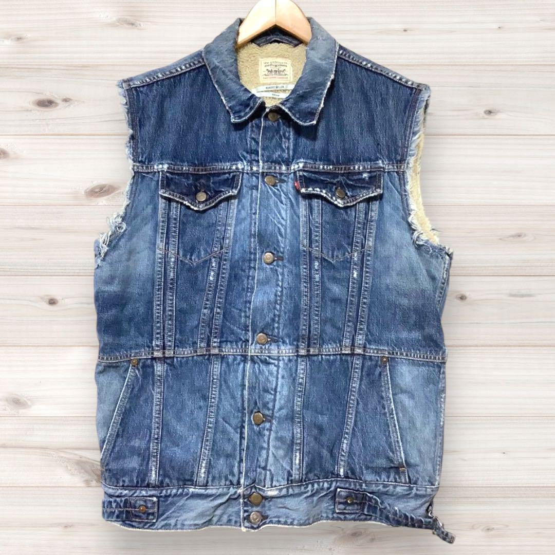 USA製　LEVI'S Robert Geller denim VEST XL