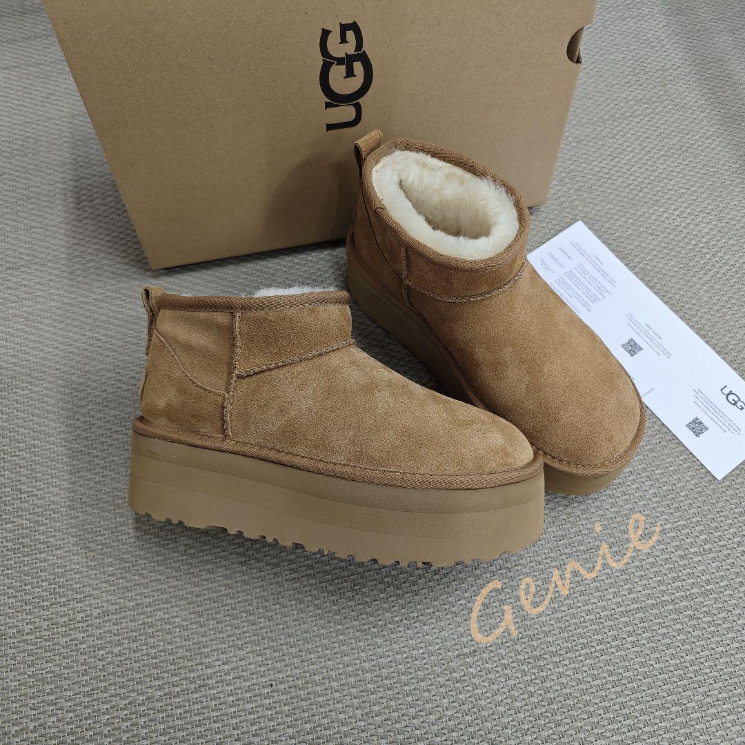 約5cm新品 大人気 UGG クラシック ウルトラ ミニ プラットフォーム