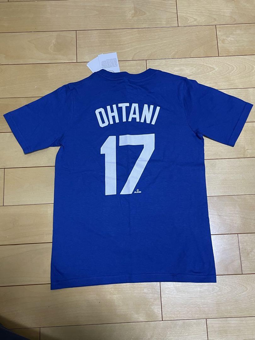 ロサンゼルスドジャース　MLB公式　大谷翔平　Tシャツ　ユースM　レディース
