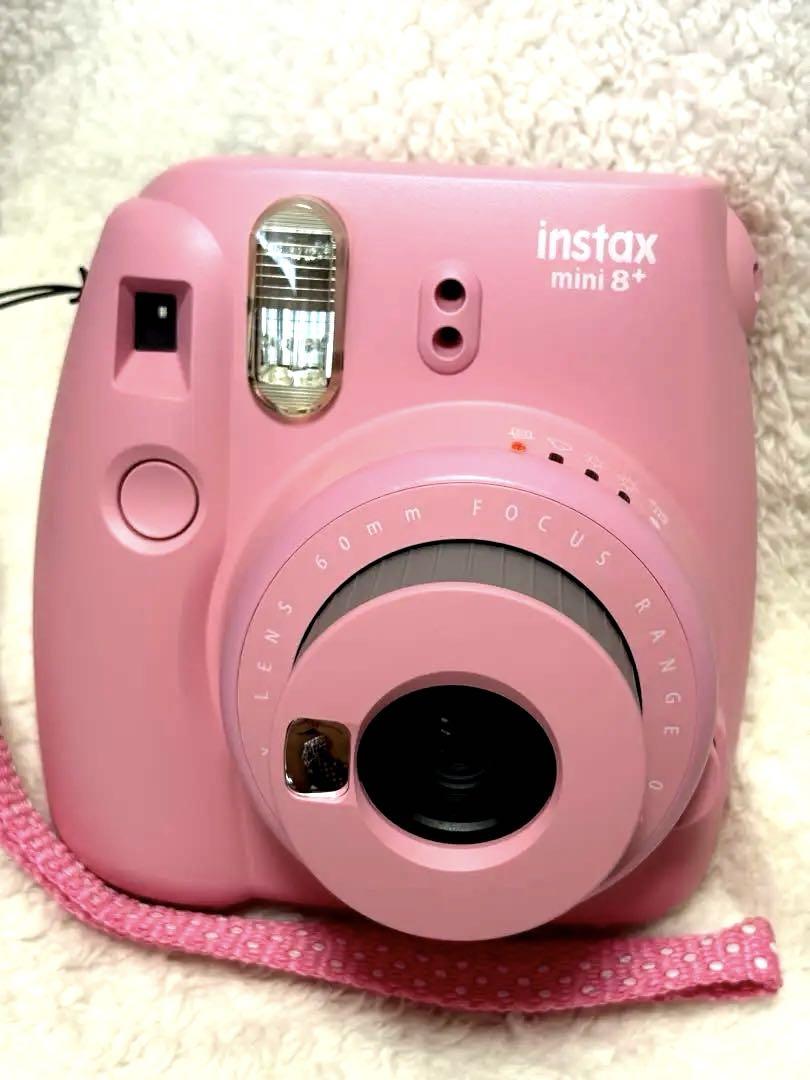 美品　instax mini 8+ ピンク