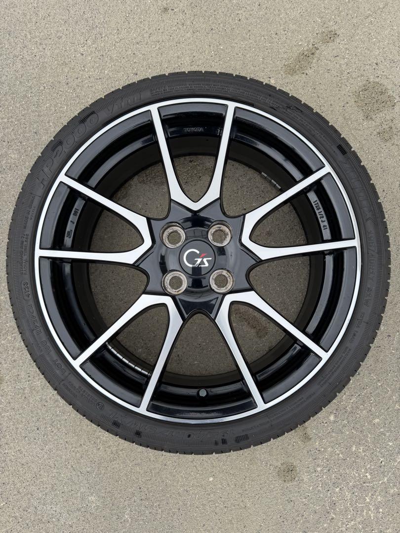 ルーミー/タンク/トール等 G’sアクア流用 17インチ ホイールタイヤセット