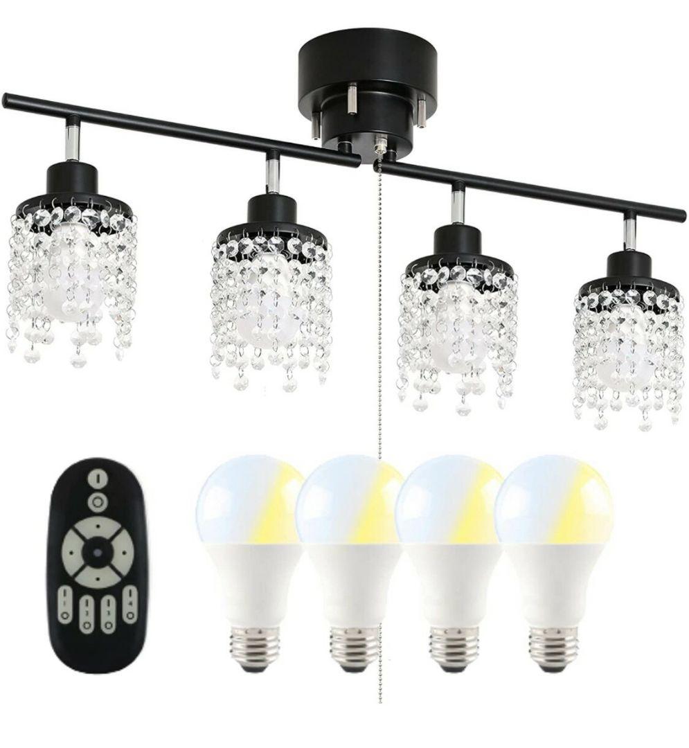 シーリング スポット ライト 調光 調色 LED 電球 60W 形付き リモコン