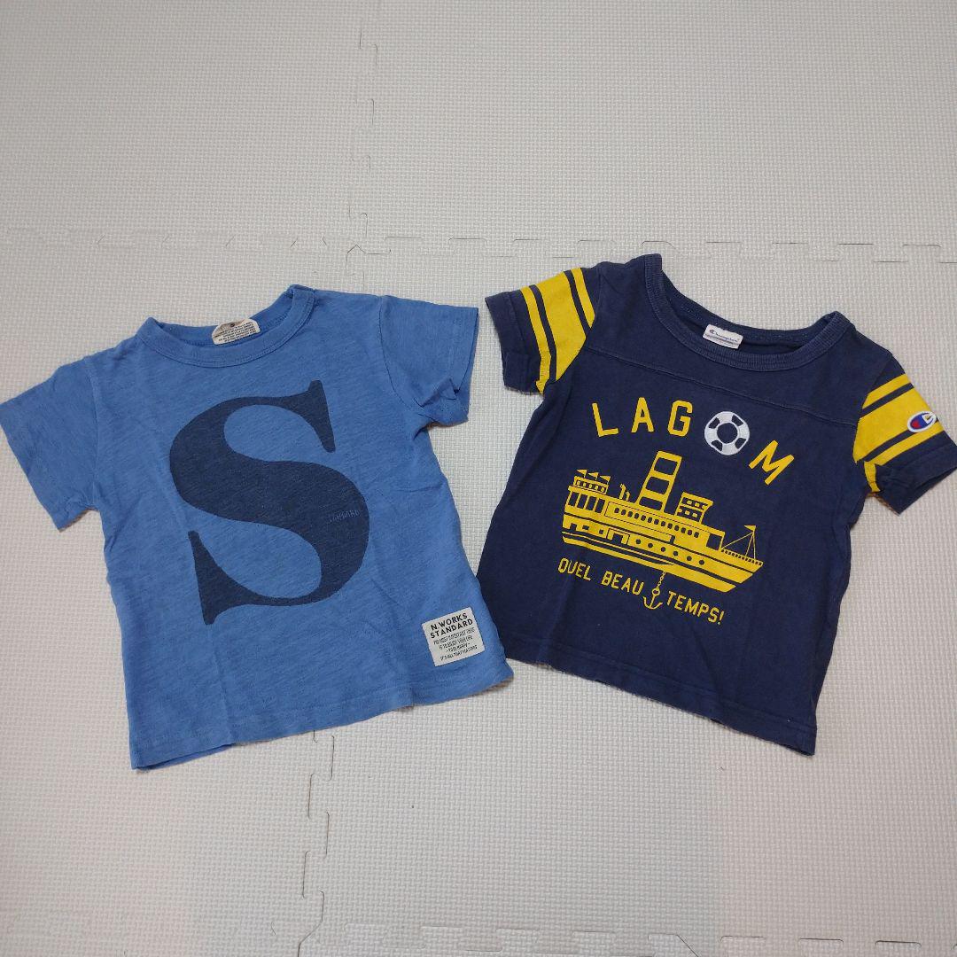 ニードルワークスのTシャツとチャンピオンのTシャツ2枚セット