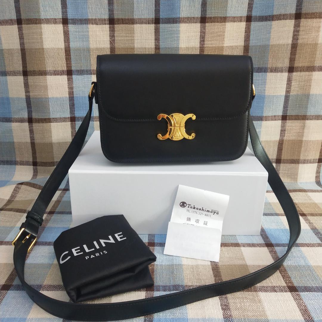 美品 Celine セリーヌ ショルダーバッグ