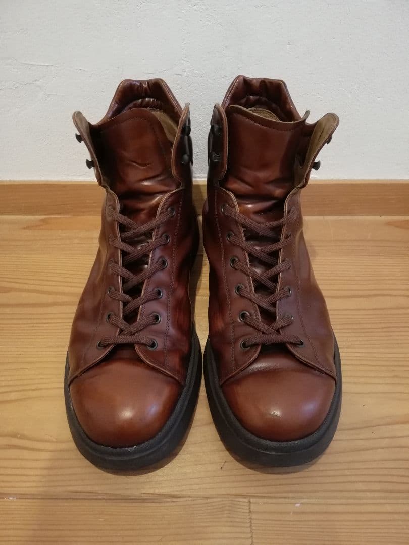 Silvano Mazzaシルバノマッツァ コードバン レースアップ イタリア製27cm・SILVANO MAZZA