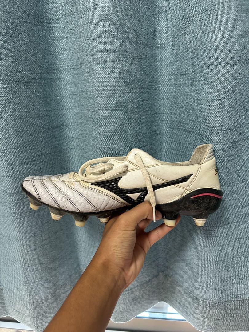 Mizuno サッカースパイクシューズ ホワイト/ブラック 箱あり 楽天市場】ミズノ MIZUNO メンズ レディース サッカー スパイク