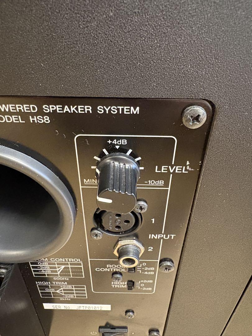 YAMAHA HS8 パワードスピーカー （ペア）