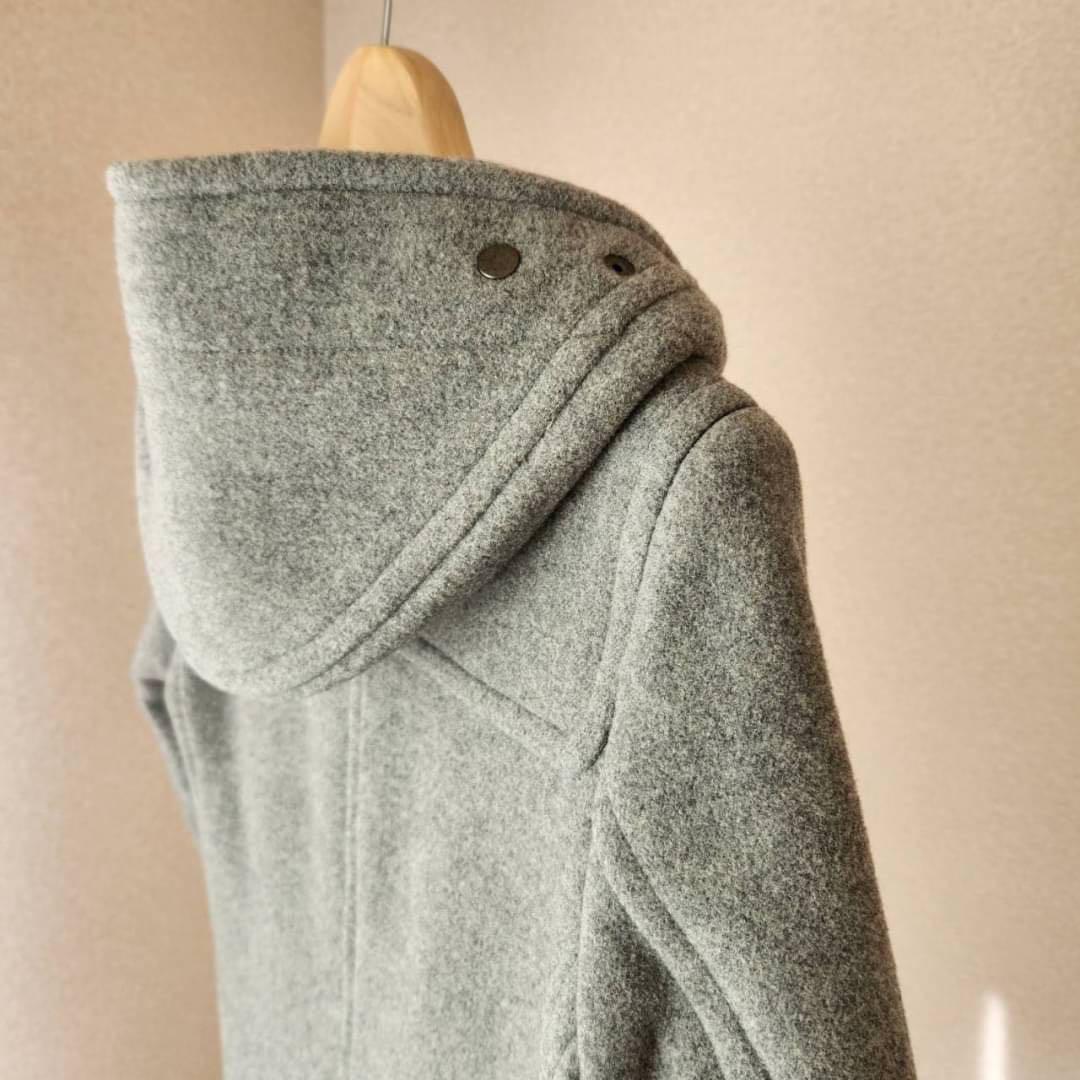 美品 MACPHEE マカフィー 定番 ウール メルトン ダッフルコート