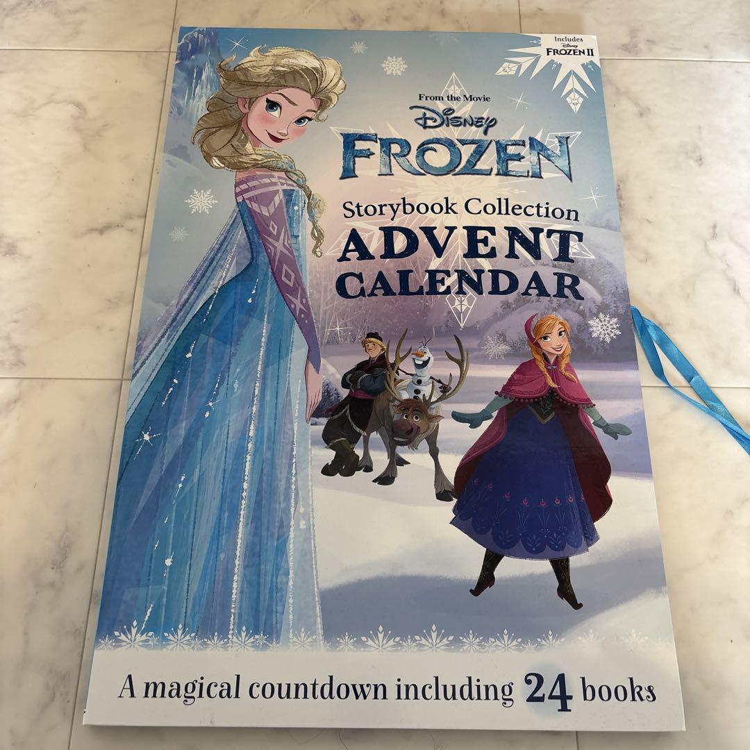 ディズニー　アナと雪の女王　絵本　英語　アドベンチャーブック　洋書　ミニ　知育