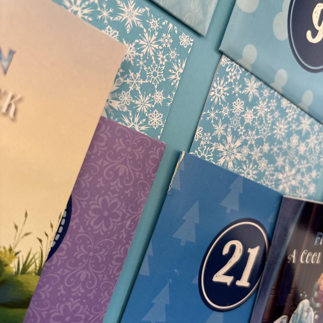 ディズニー　アナと雪の女王　絵本　英語　アドベンチャーブック　洋書　ミニ　知育