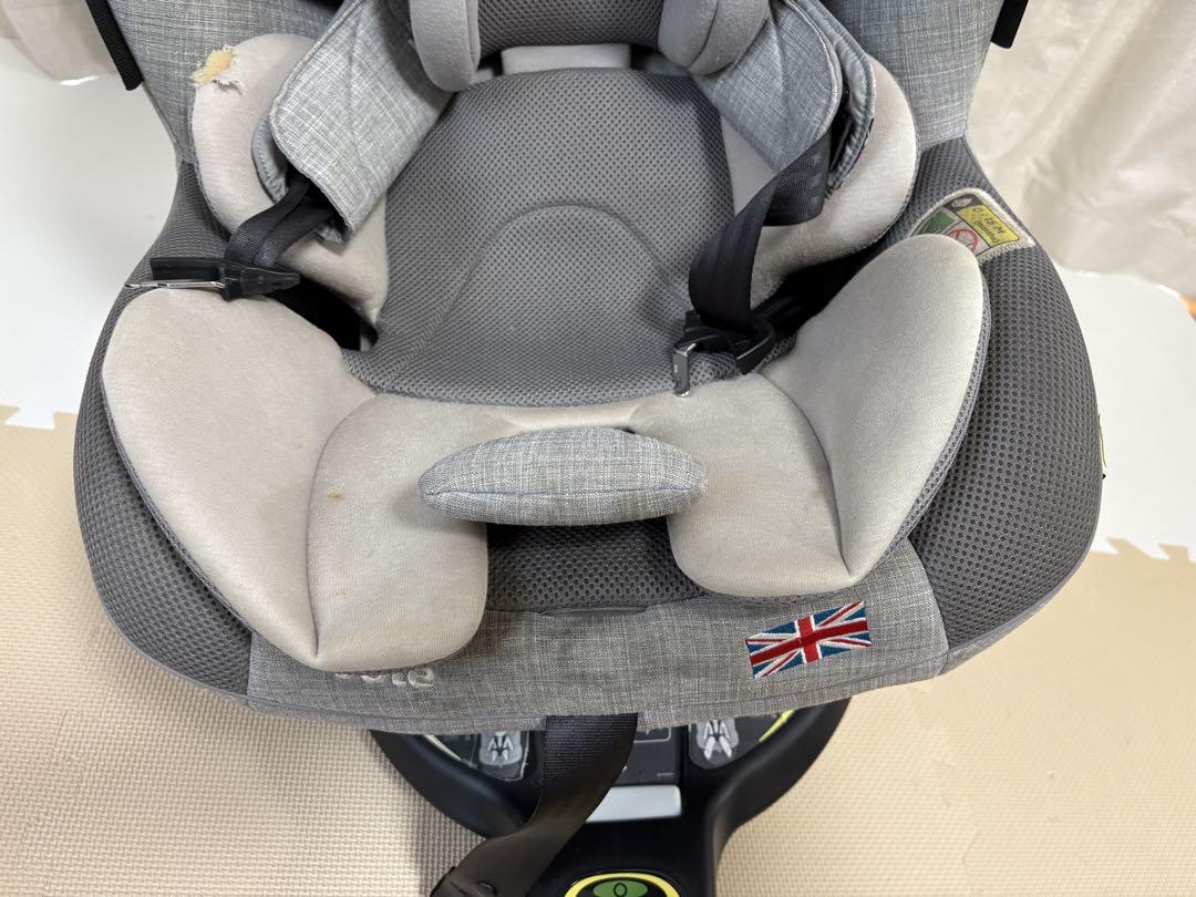 未使用付属品有　カトージ　ジョイーアイアーク360° ISOFIX 回転式