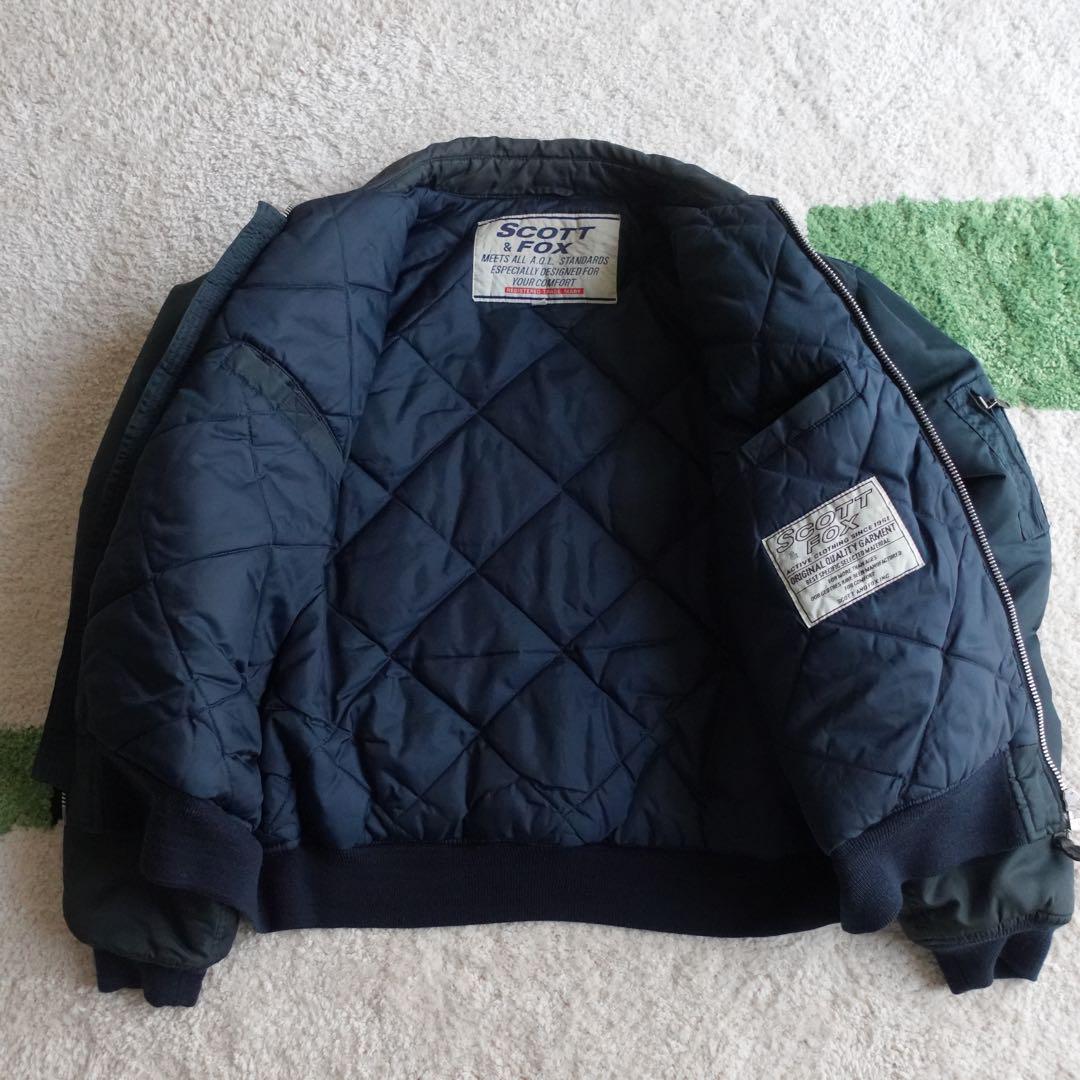 ジャケット・アウター SCOTT&FOX CWU-45/P Navy Flight Jacket