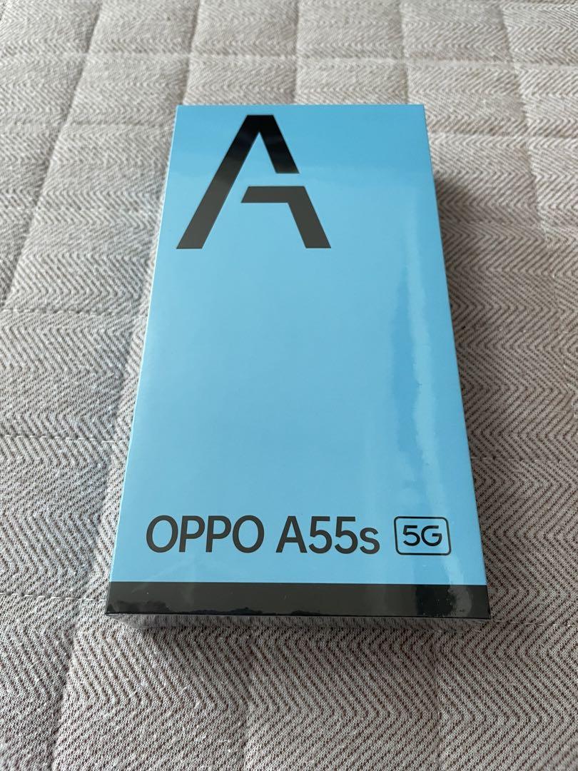 OPPO A55s 5G ブラック 64 GB SIMフリー - スマートフォン本体