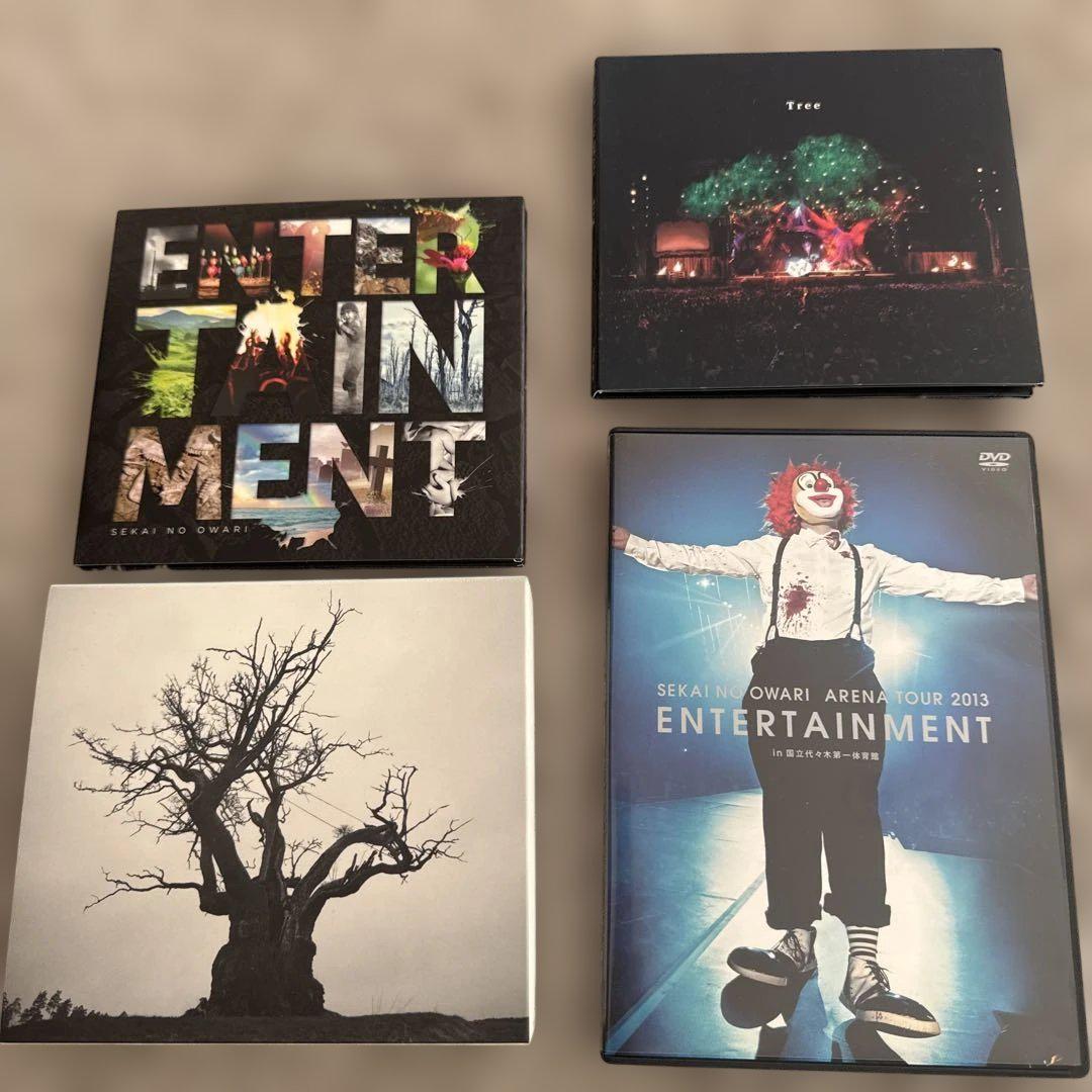 SEKAI NO OWARI　CD、DVDセット　おまけ付き SEKAI NO OWARI CD・DVDセット - メルカリ