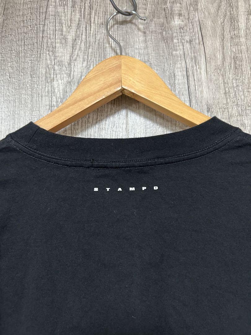 STAMPD スタンプド ロングスリーブ Tシャツ 犬 アームプリント L