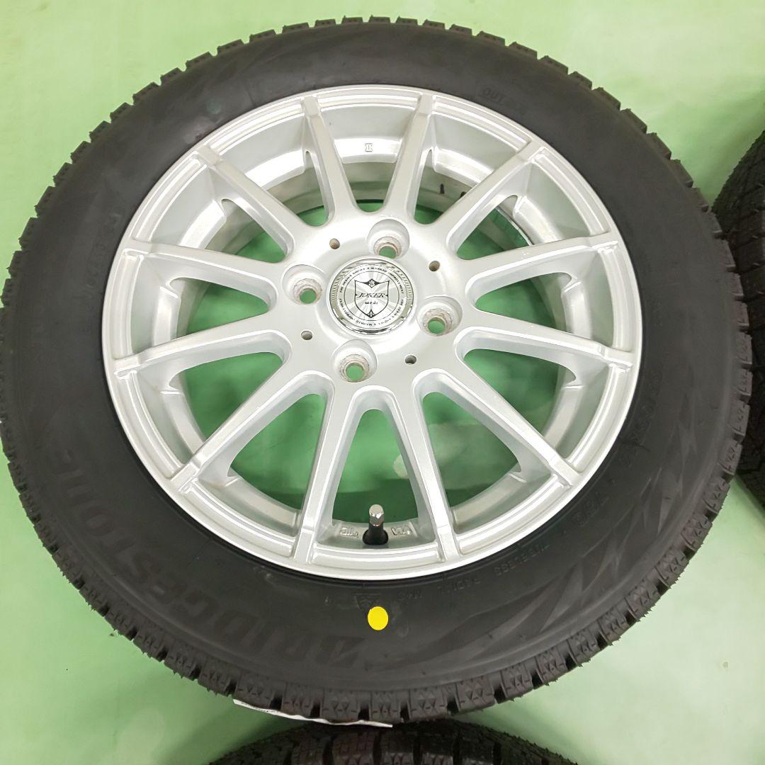 送料無料2024年製新品ブリヂストンVRX2 155/65R14×中古ホイールL