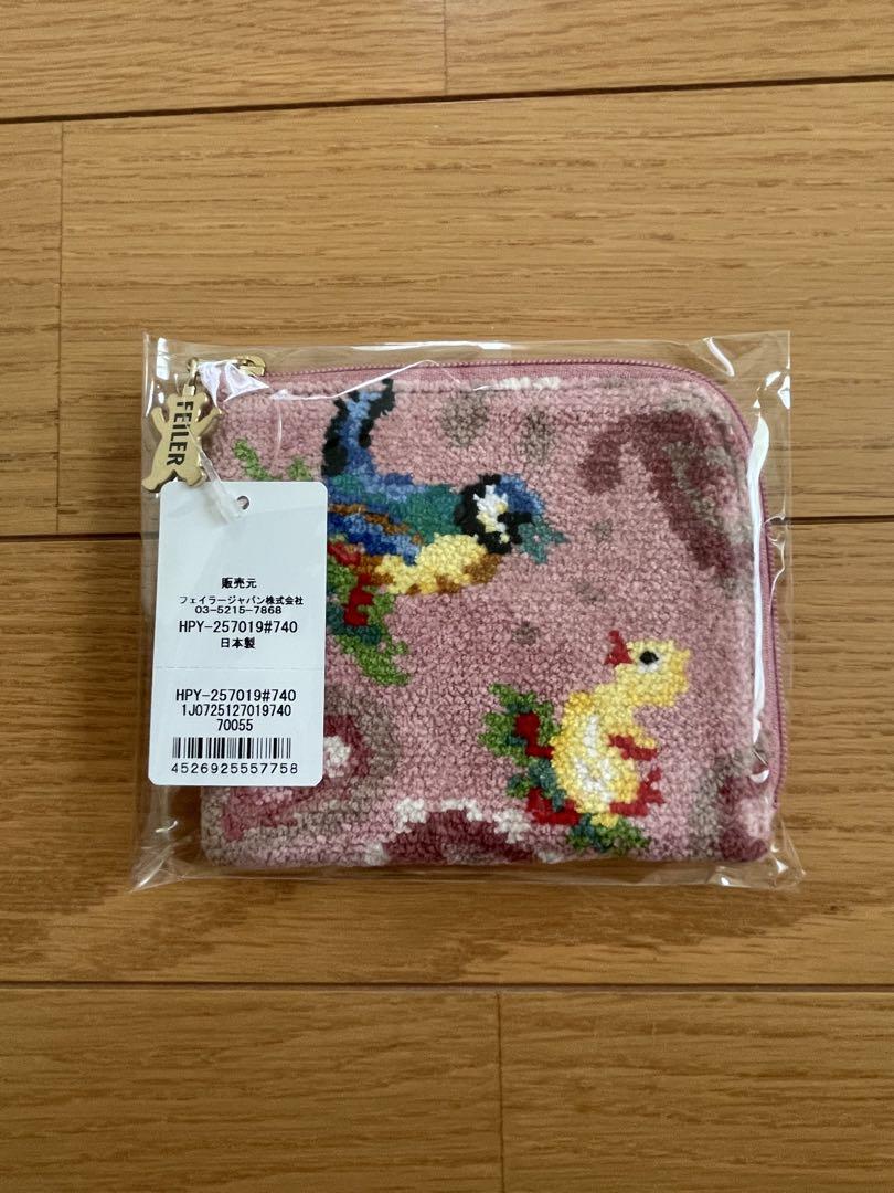 新品未使用　フェイラー ハイジペイズリー L字ポーチ