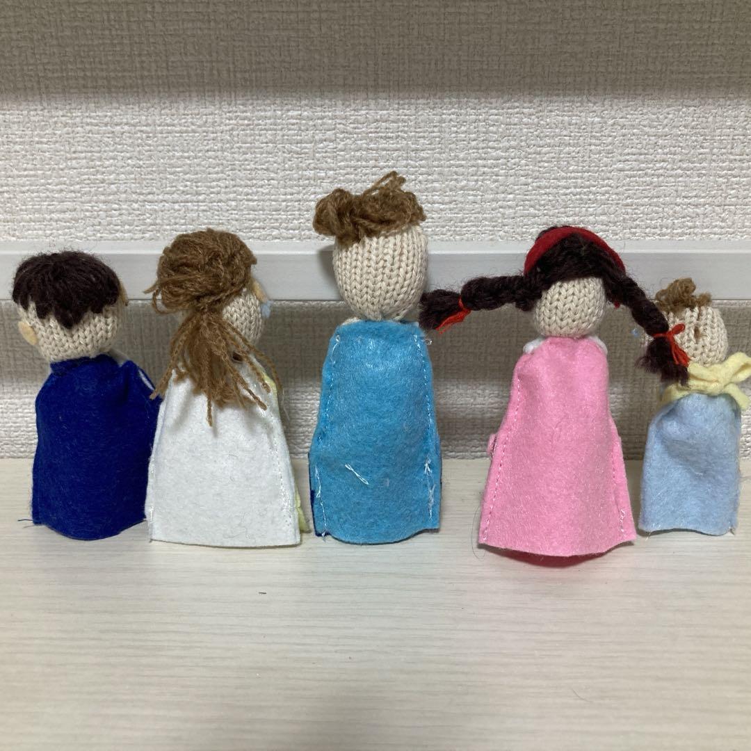 新作 おはなしゆびさん 指人形 手袋シアター - メルカリ