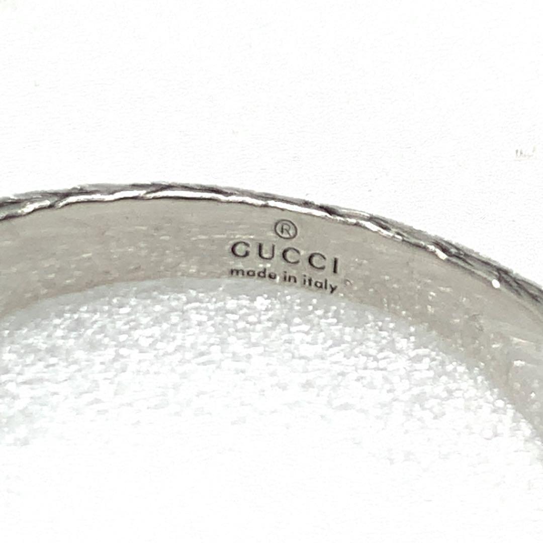 GUCCI インターロッキングg アラベスク 24号 リング 指輪 101214