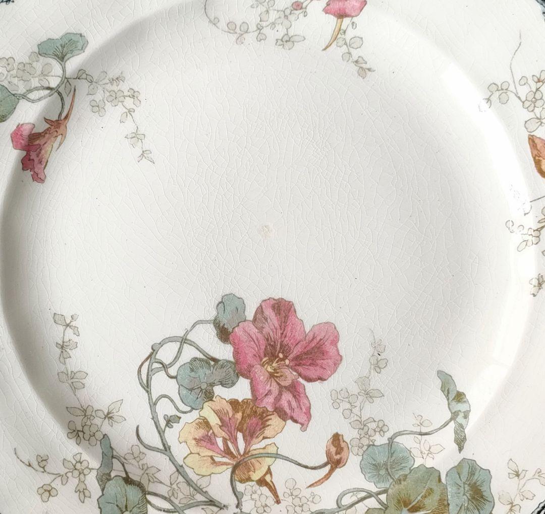 希少　美品　ジョワジールロワ　多彩色　コンポティエ　フランスアンティーク