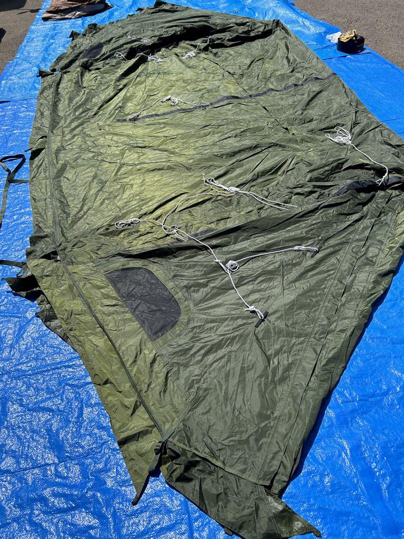 【美品】DOD カマボコテント 3(S) T3-688-KH カーキ