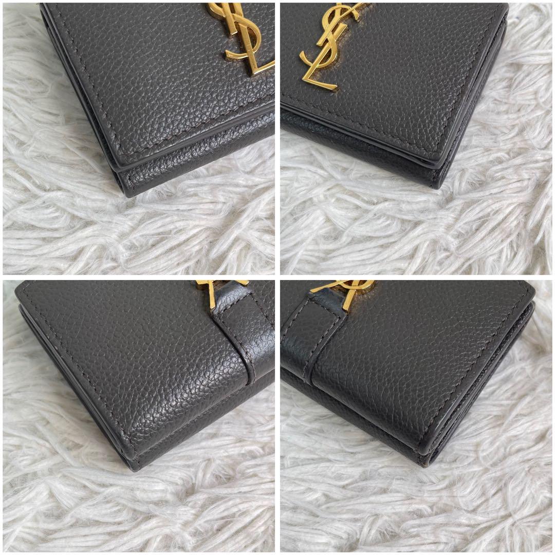 極美品✨SAINT LAURENT オリガミ タイニー 折り財布 カサンドラ