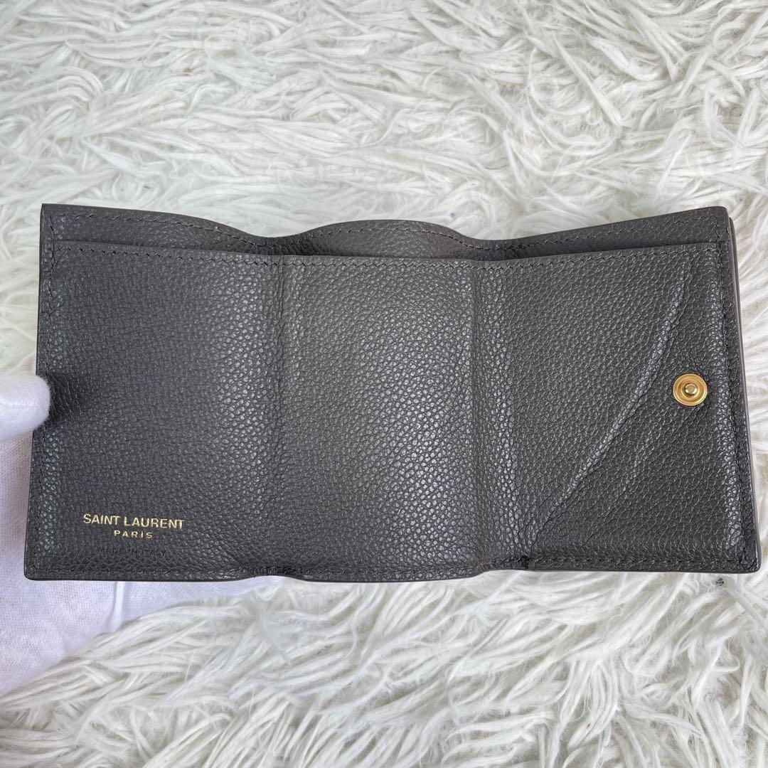 極美品✨SAINT LAURENT オリガミ タイニー 折り財布 カサンドラ