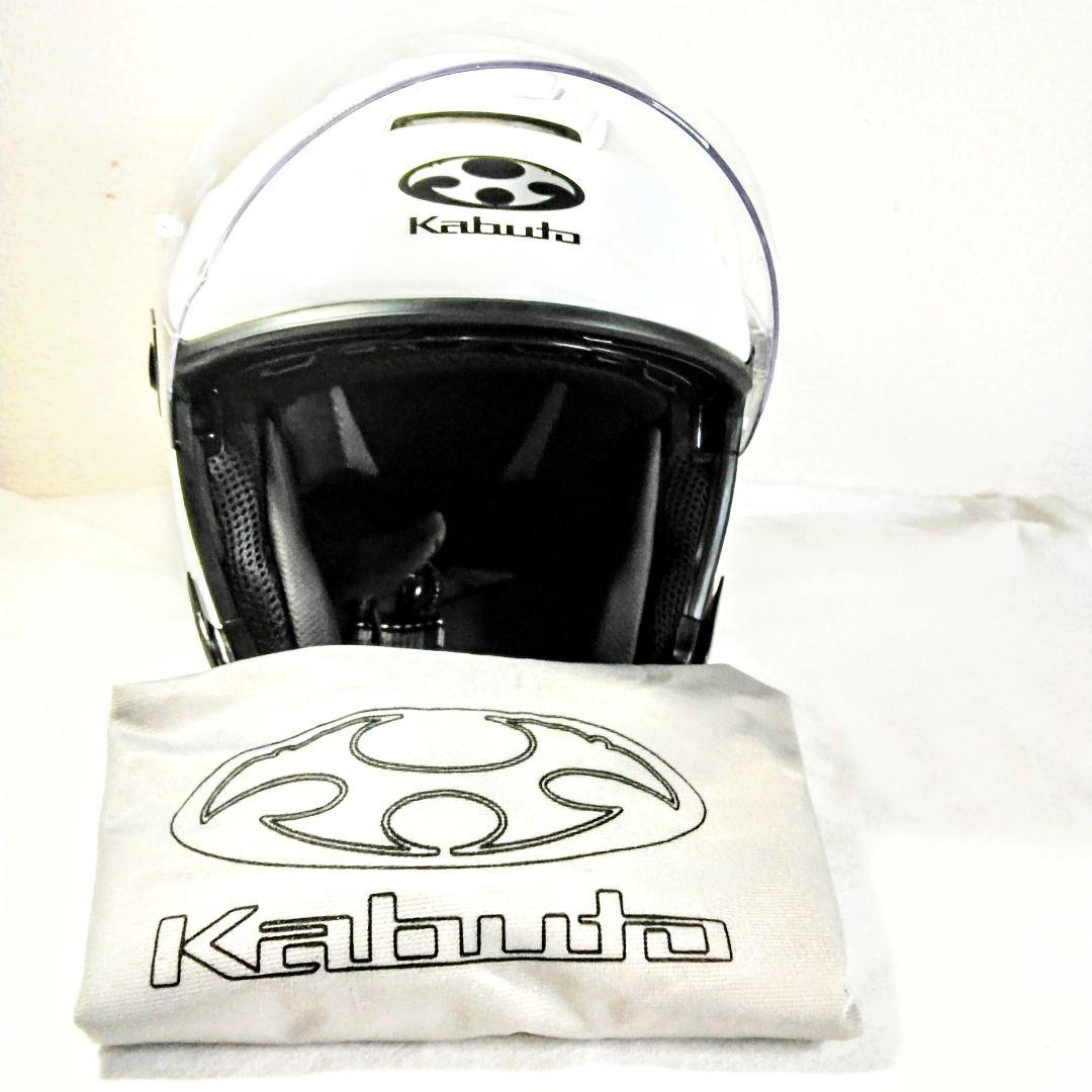 超美品　KABUTO ASAGI アサギ　パールホワイト