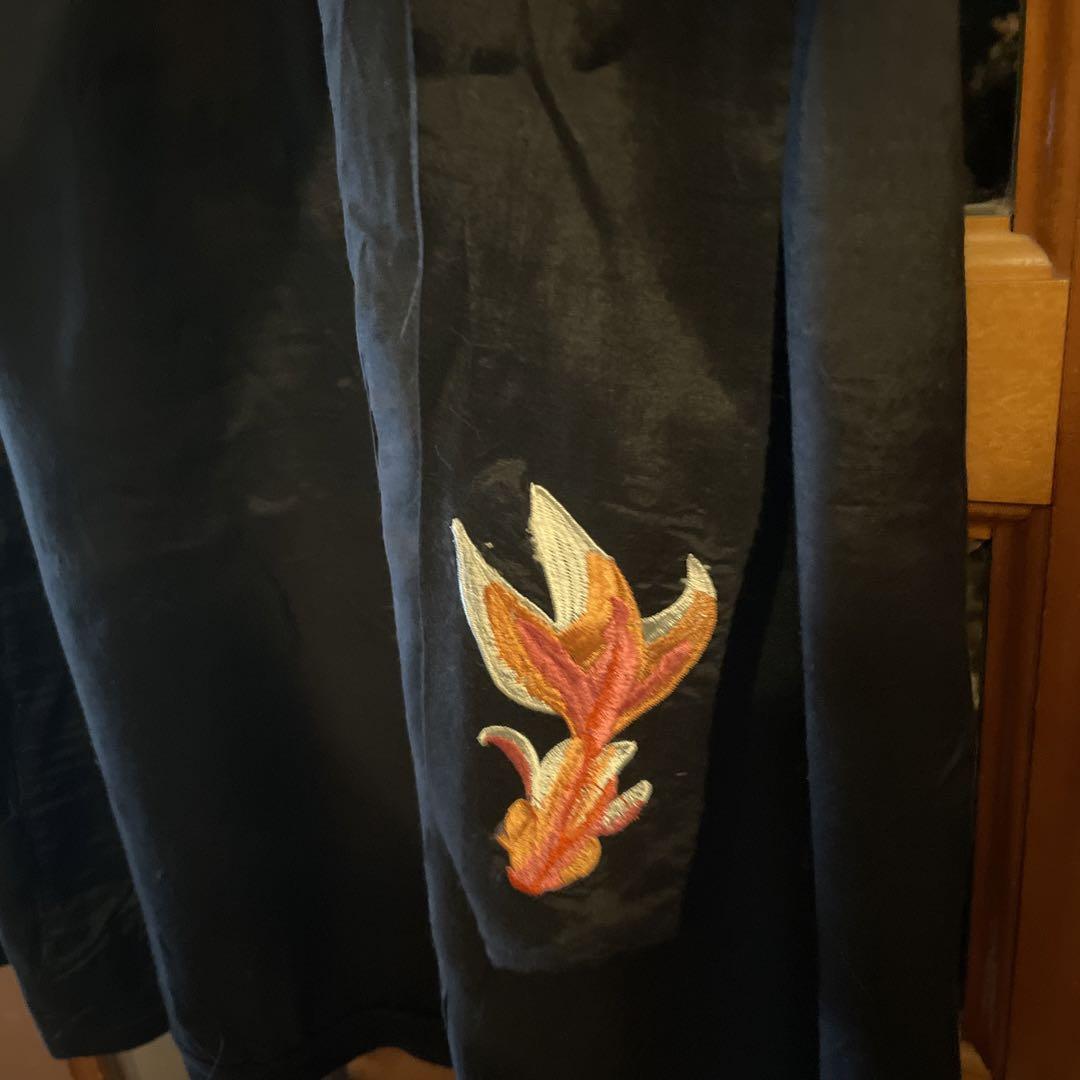 Ahchachum あちゃちゅむ　孔雀　刺繍　ガウン