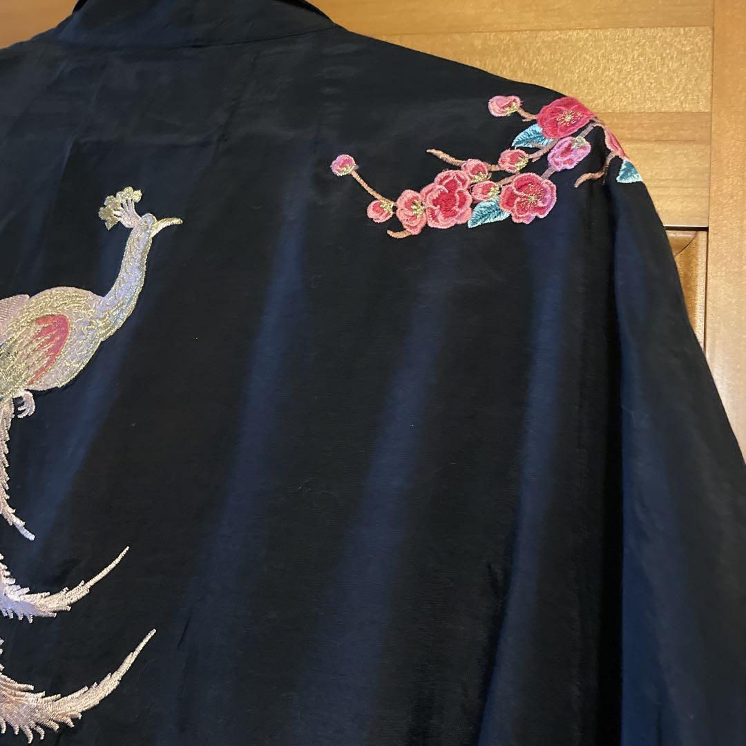 Ahchachum あちゃちゅむ　孔雀　刺繍　ガウン