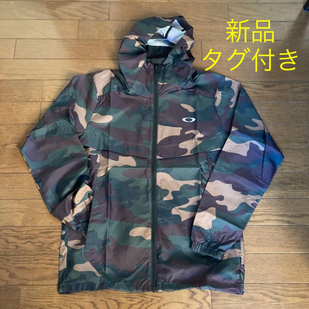 Oakley 迷彩柄ナイロンジャケット 新品】オークリー 迷彩柄 軽量ジャケット ナイロンパーカー