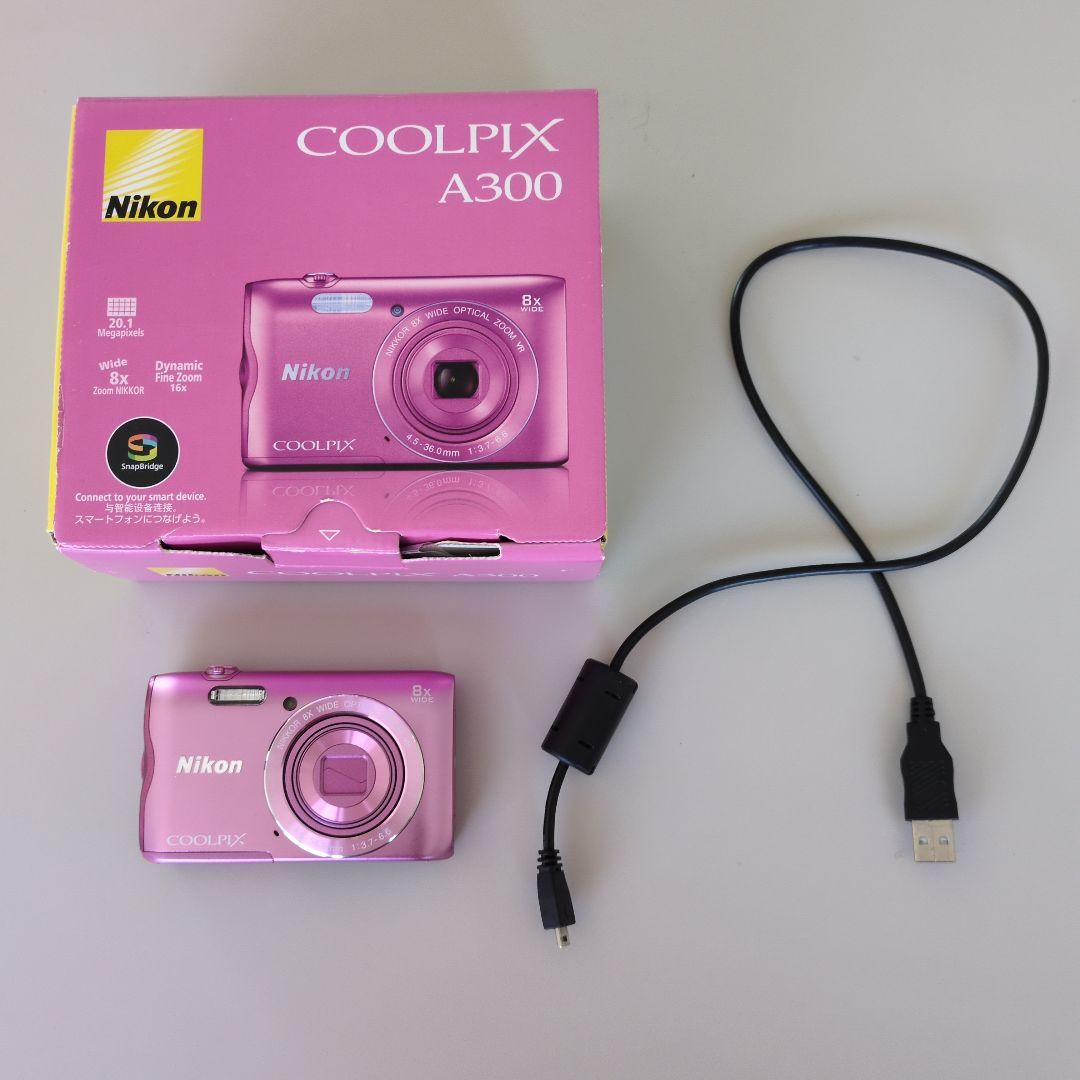 【訳あり美品】Nikon COOLPIX A300 ピンク