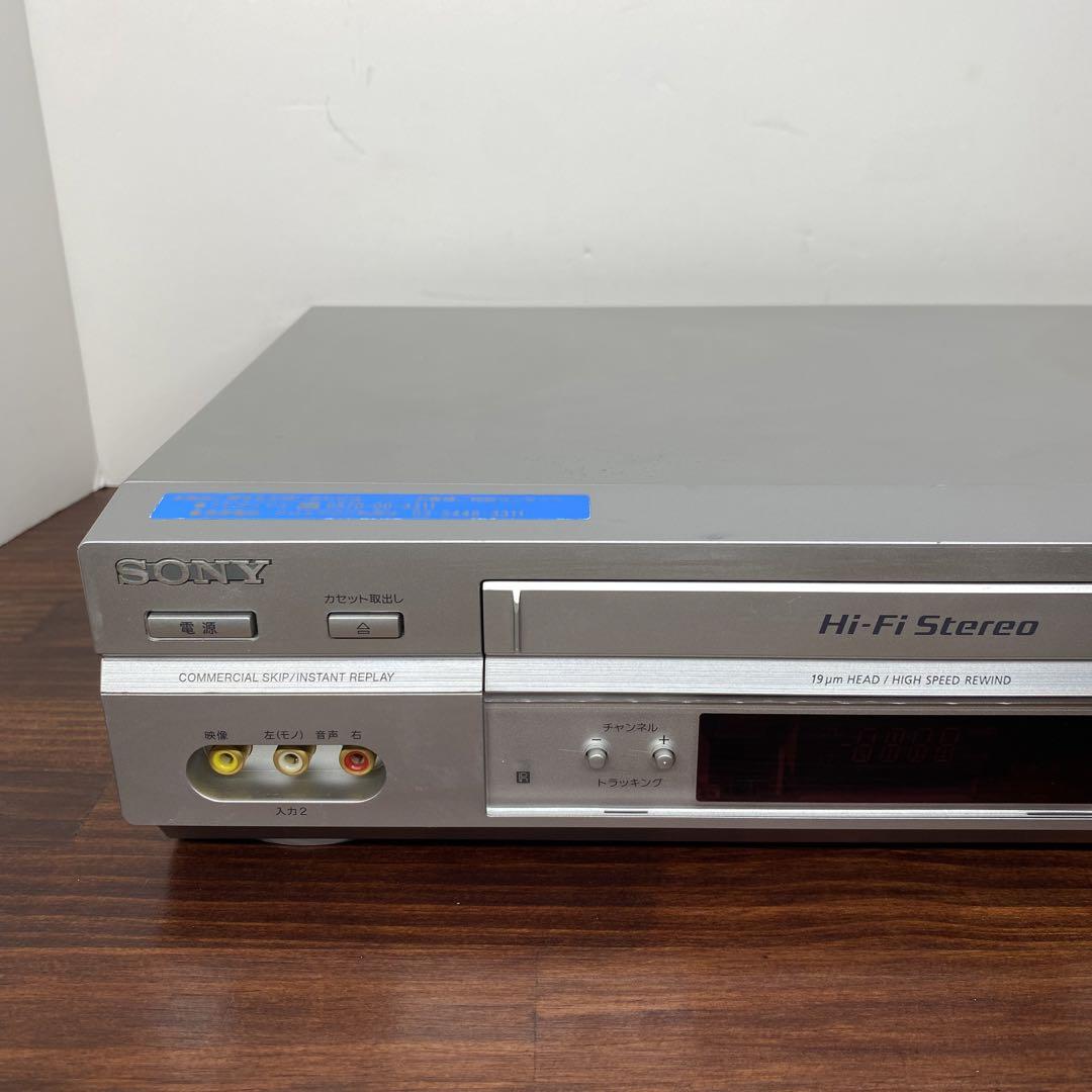 新品ゴムベルト☆SONY VHSビデオデッキ SLV-NX15 リモコン付き