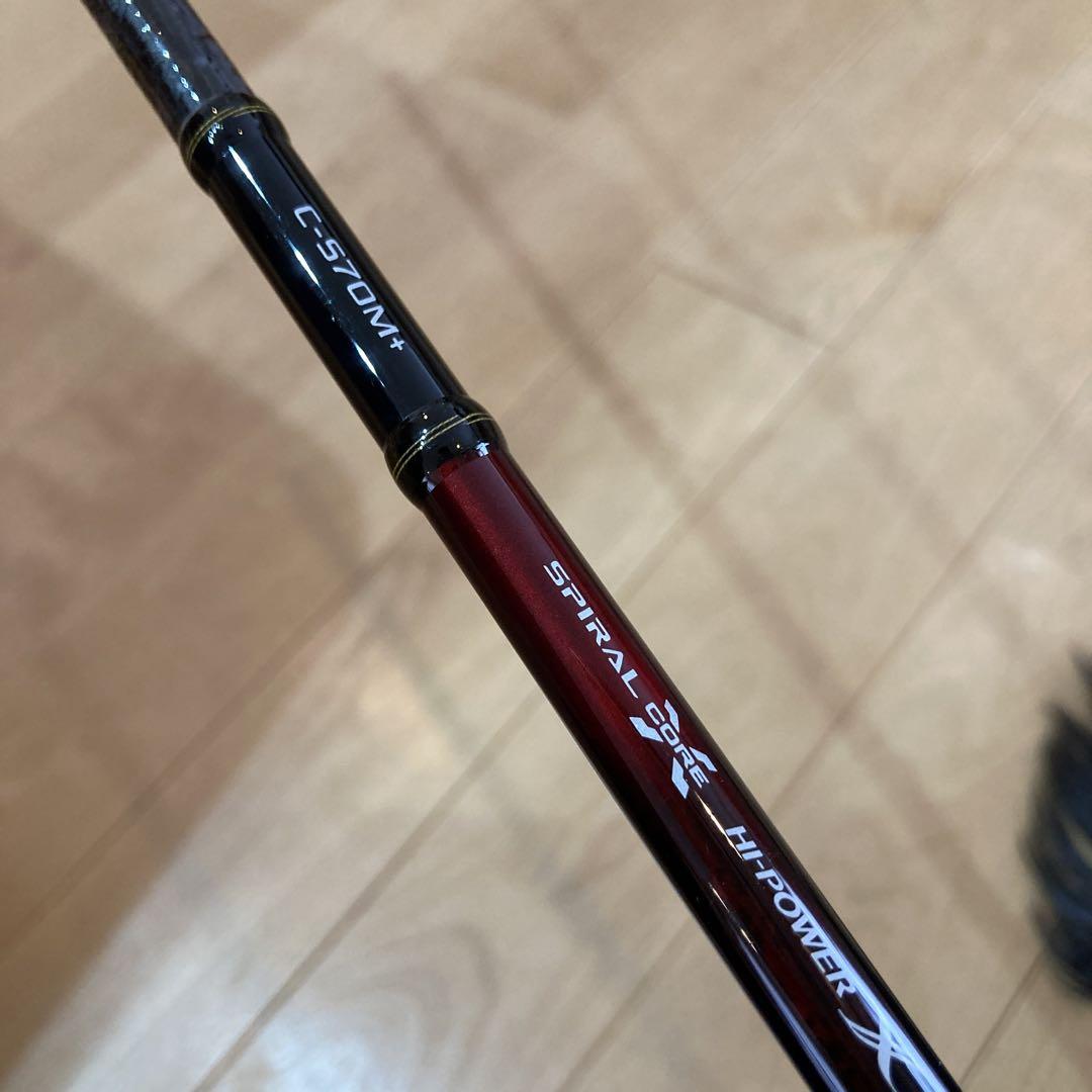 タイラバ キャスティング シマノ炎月XR C-S70M+ 画像12