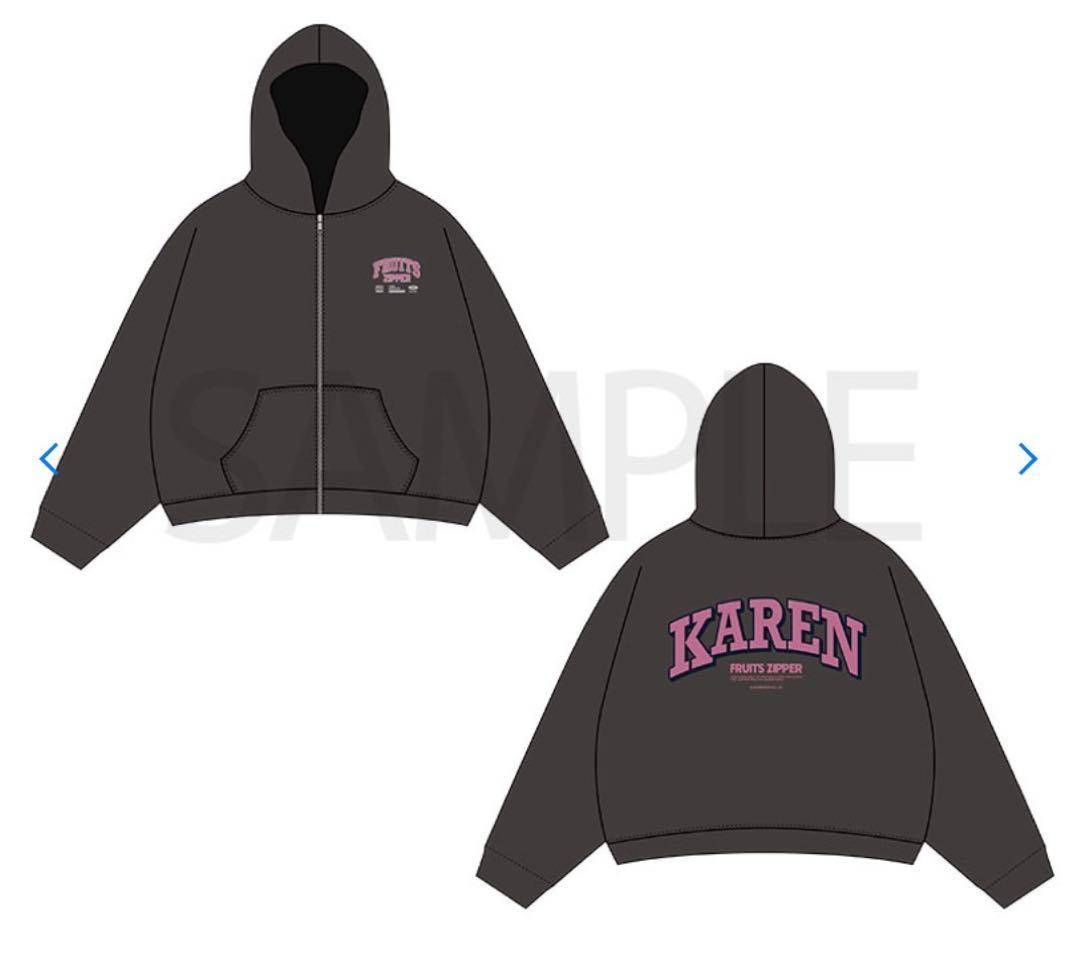 FRUITS ZIPPER 松本かれん パーカー