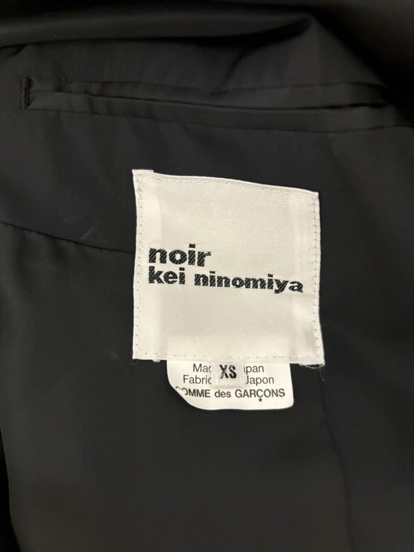 noir kei ninomiya ギャルソン　テーラードジャケット　黒