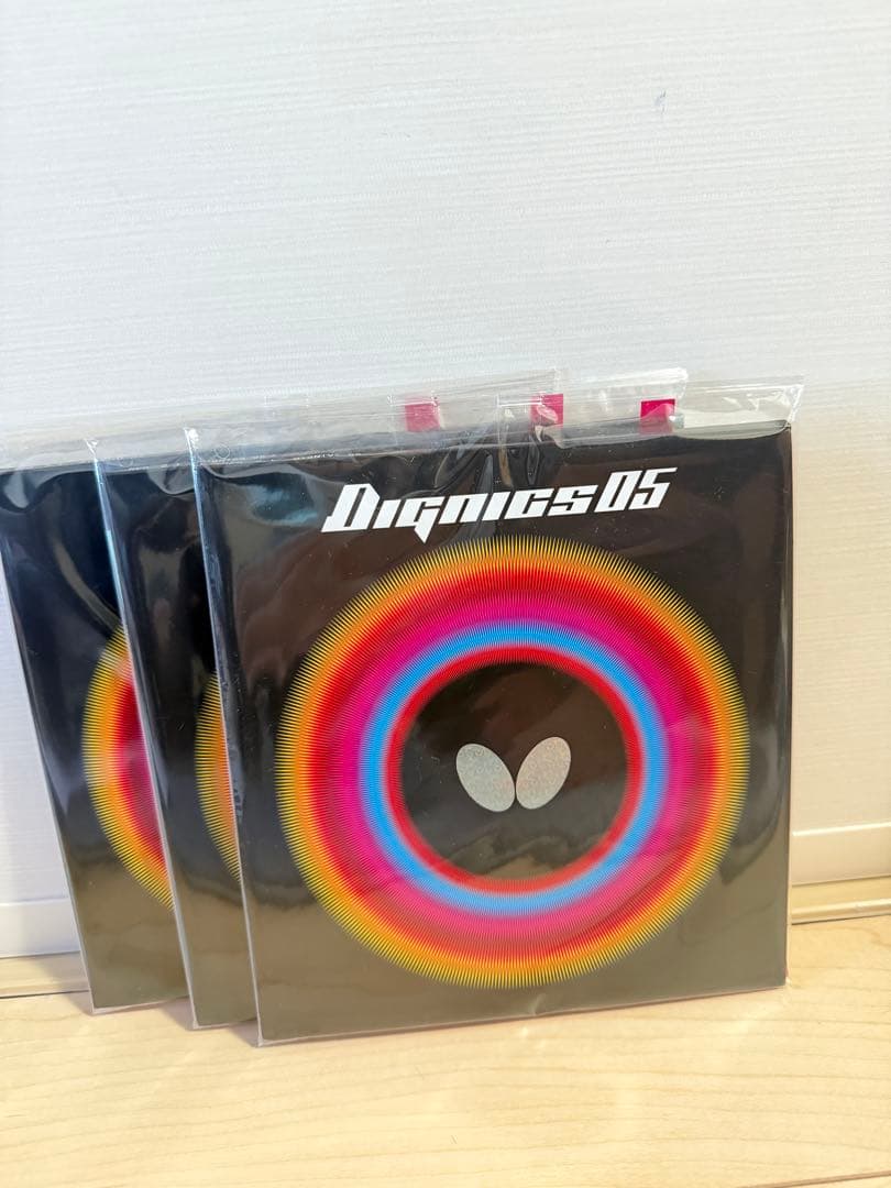 TAMASU タマス 卓球 ラバー ディグニクス05 06040 レツド 3つButterfly