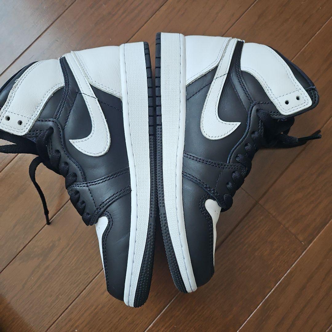 Nike Air Jordan 1 ハイカット スニーカー ブラック/ホワイト