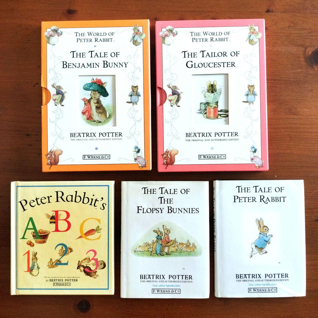 ビンテージ英語絵本  古書 Beatrix Potter  小型絵本 ビンテージ英語絵本 古書 Beatrix Potter 小型絵本 洋書