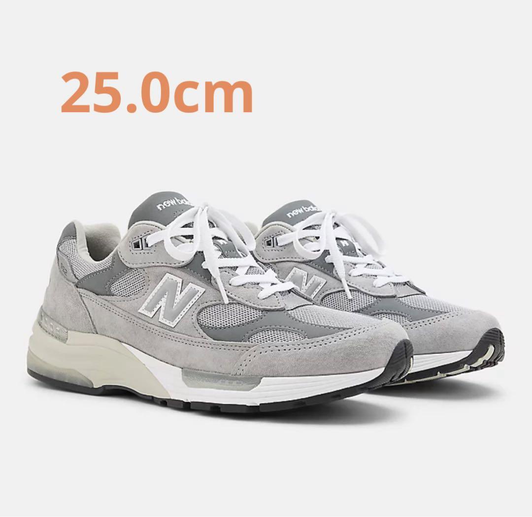 New Balance U992GY 25.0cm グレー