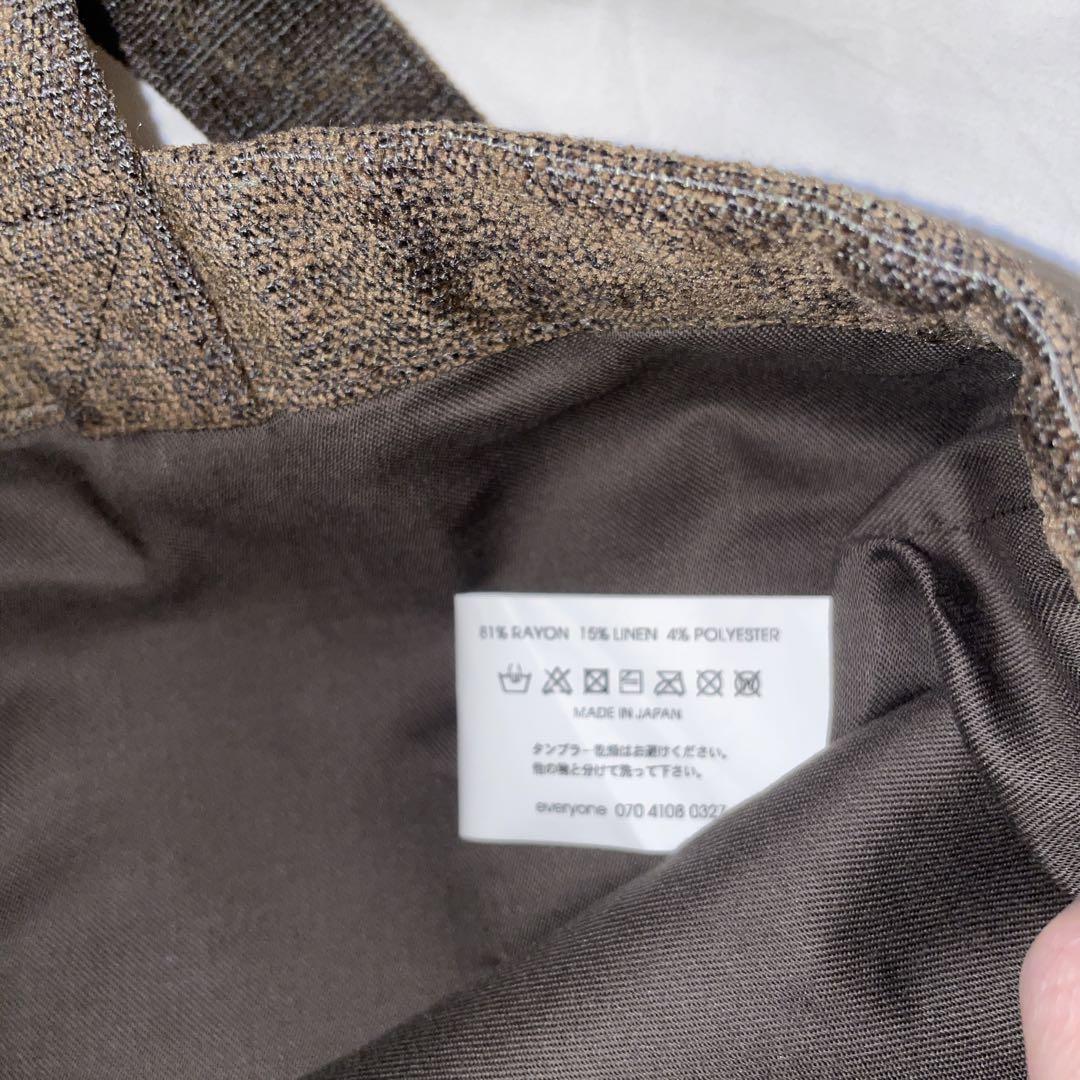 国内外の人気 everyone トートバッグ BROWN／ennoy kvadrat バッグ