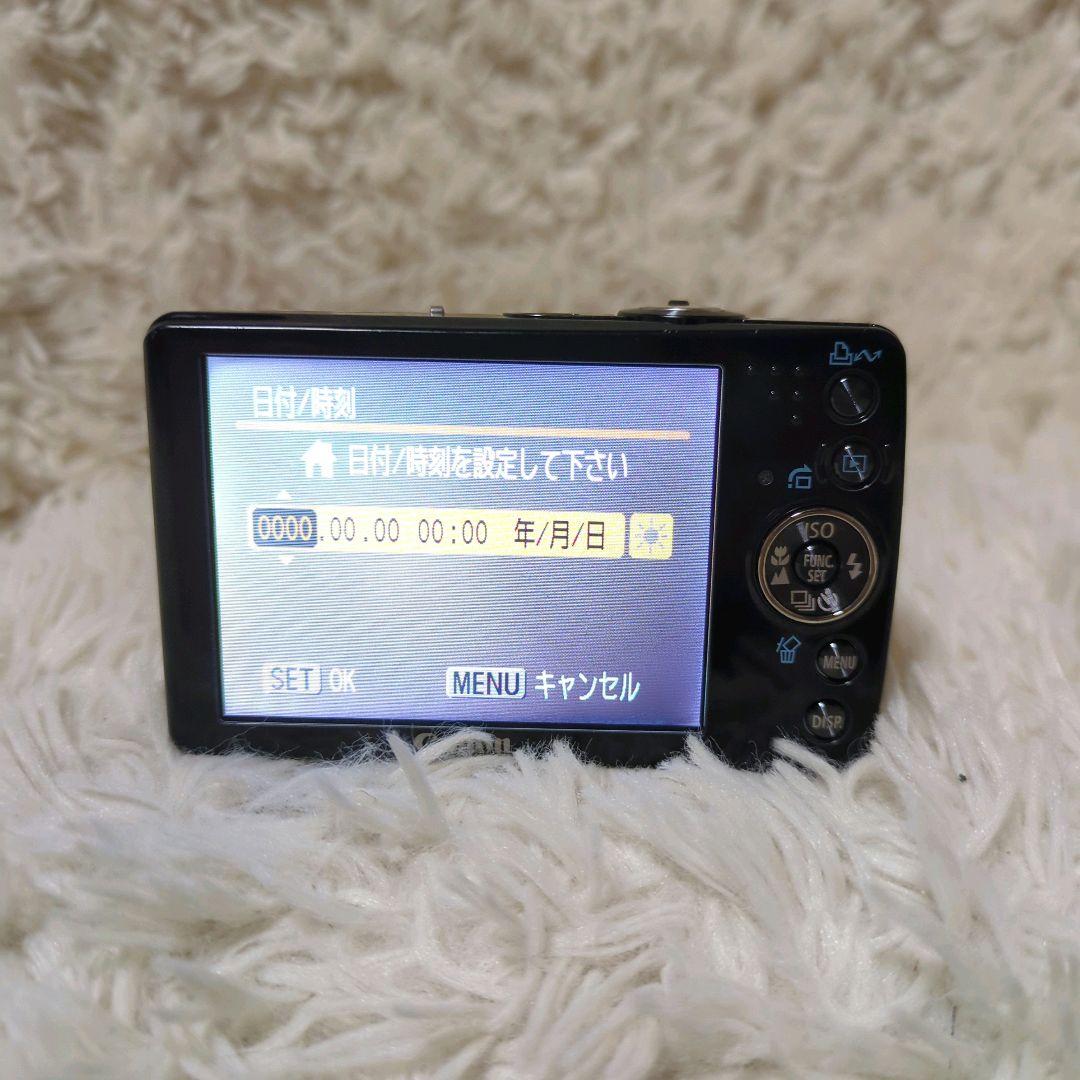 美品！Canon　IXY DIGITAL 90　シルバー×黒 完動品　充電器付属