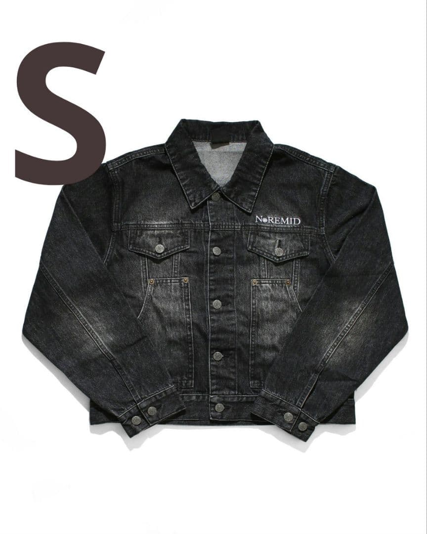 ジャケット・アウター NOREMID DENIM TRUCKER JKT - BLACK FADE