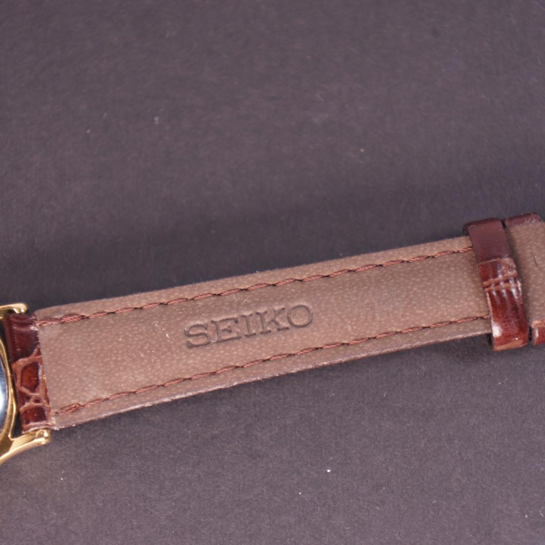 【稼働極美品】SEIKOエクセリーヌ　　電池、ベルト交換済