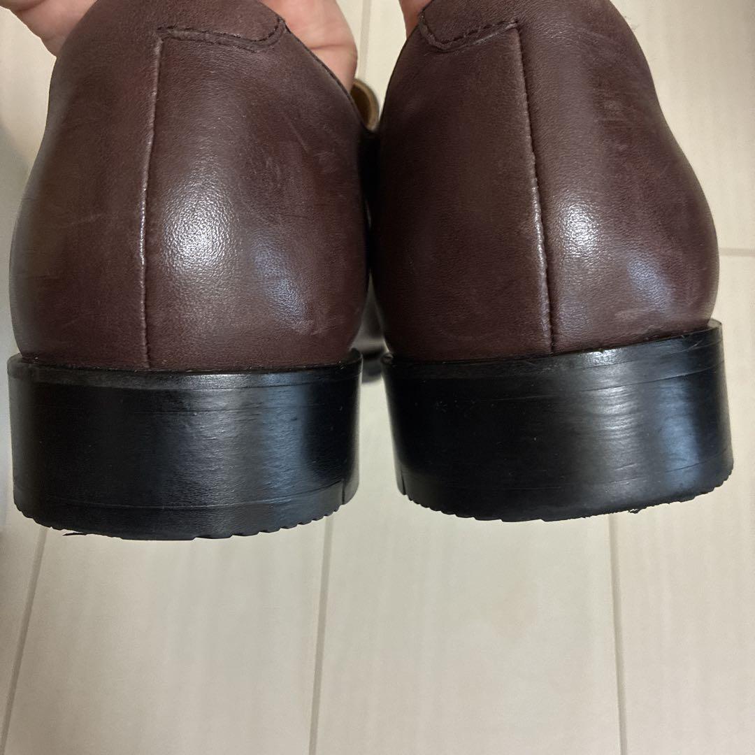 「美品」アシックス　ランウォーク　ビジネスシューズ　26.5㎝　2E ブラウン