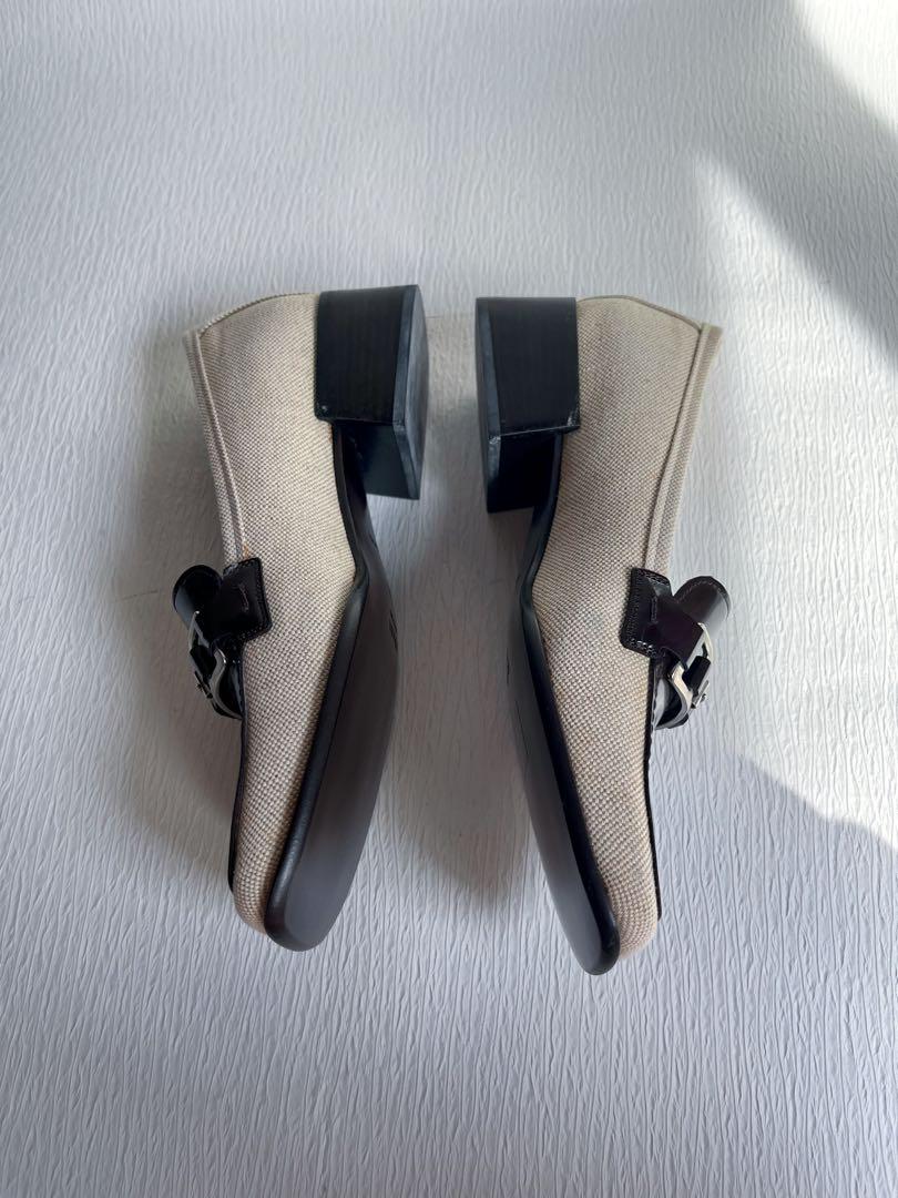 プラダ PRADA スクエアトゥローファー FW1999 希少 イタリア製